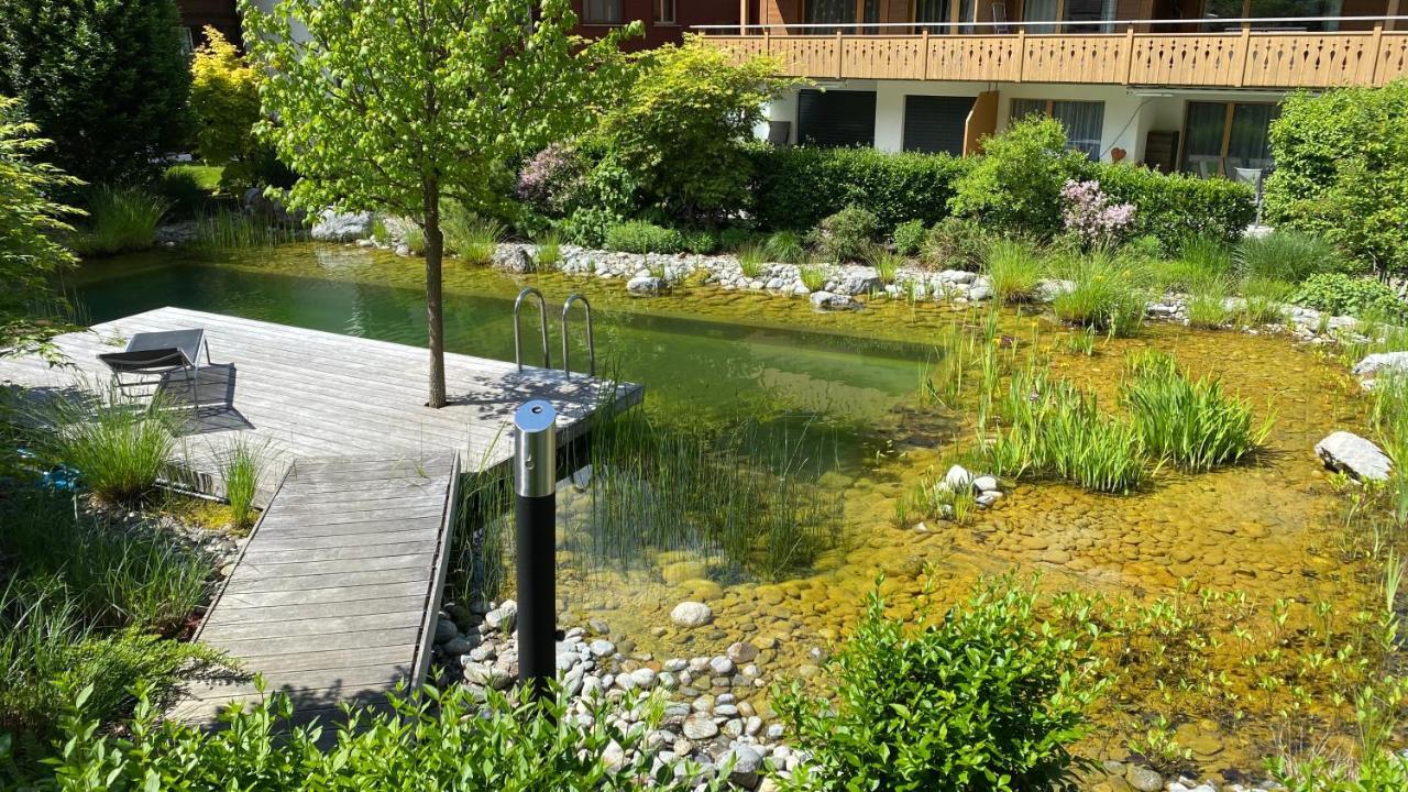 An Apartment In A Modern Swiss Chalet Iseltwald Eksteriør bilde
